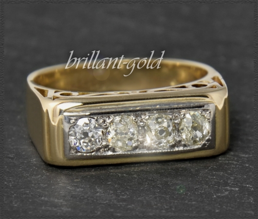 Antiker 0,58ct Diamant Ring, 585 Gold